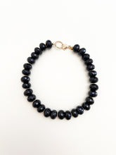 Cargar imagen en el visor de la galería, Collar obsidiana dona grande.
