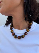 Cargar imagen en el visor de la galería, Collar ojo de tigre JD.
