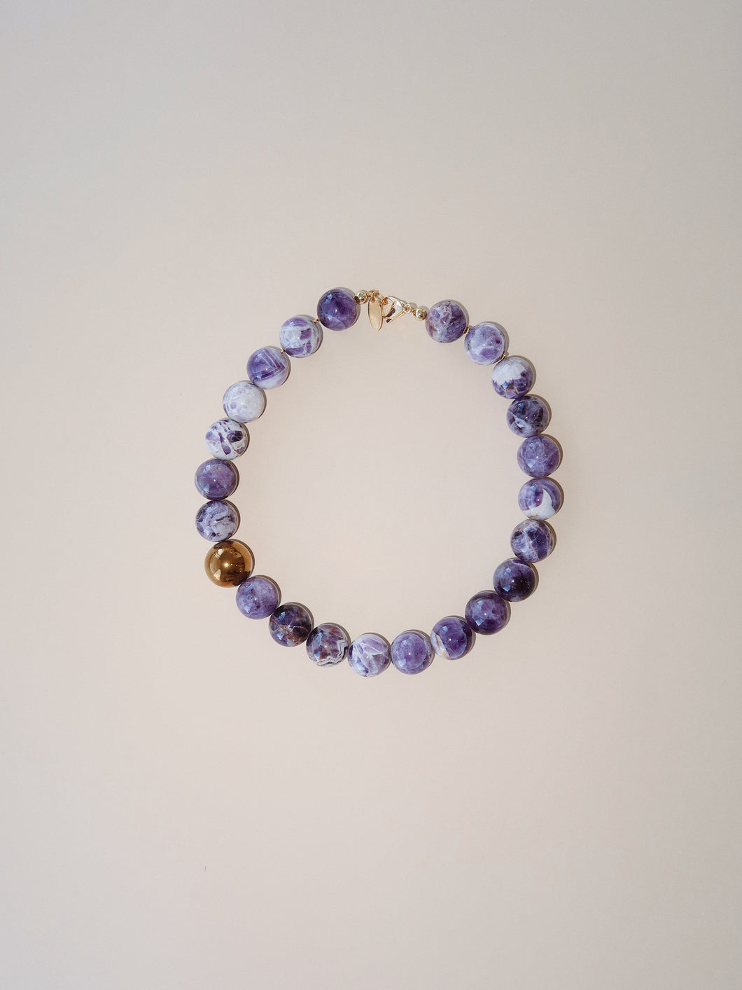 Collar amatista agata