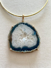 Cargar imagen en el visor de la galería, Gargantilla R Agata Azul
