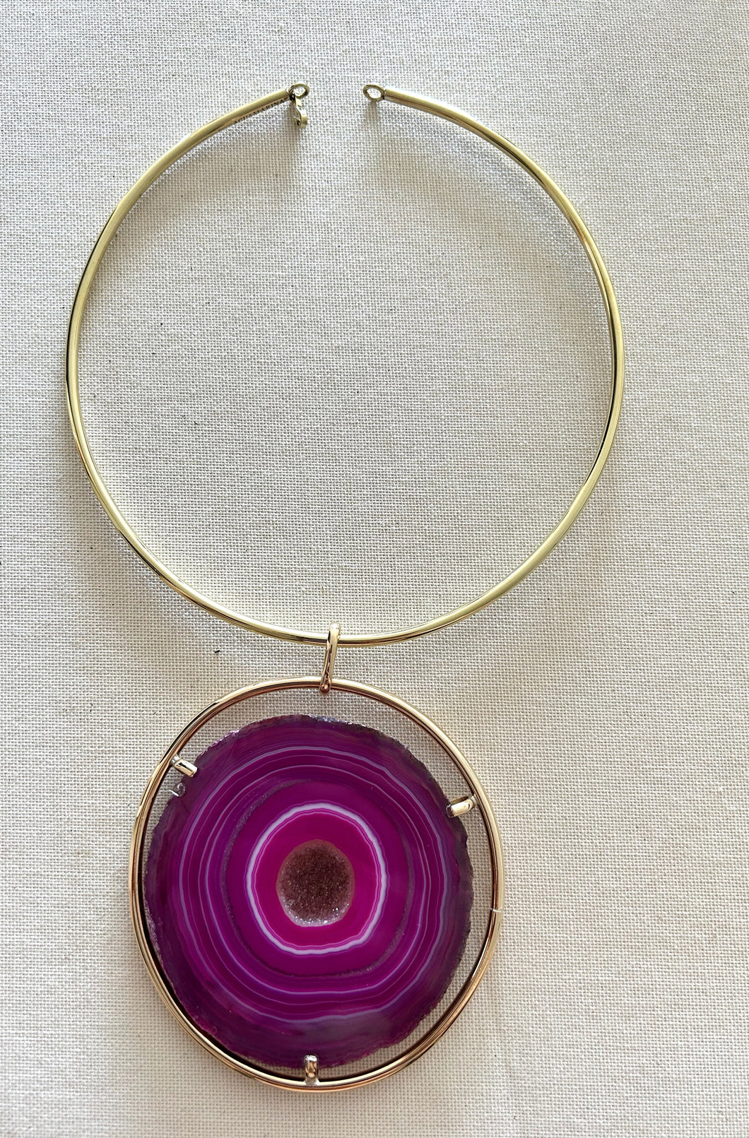 Gargantilla R Agata Rosa