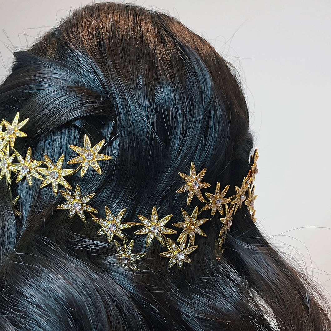 Gold Stars headpiece